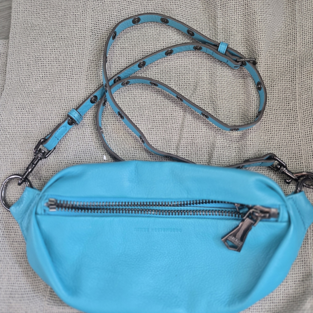 Aimee Kestenberg Turquoise Crossbody Bag